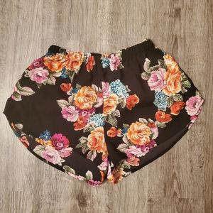 Floral shorts